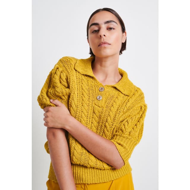 Jane Lushka Pullover mais pu kn mais pu