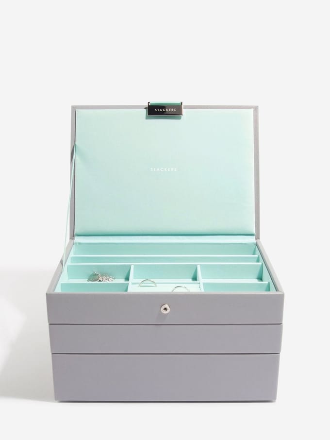 STACKERS POP MINT - Sieradendoos - Juwelendoos - Sieradenhouder - Sieraden Organizer