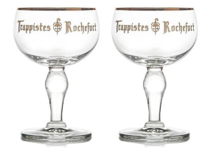 Rochefort Speciaalbier Bierglas - 330 ml - 2 stuks