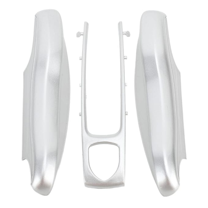 Auto Smart Sleutel Hoes Case Keyless Entry Afstandsbediening Sleutelhanger Beschermer Shell voor Panamera Cayenne 911 wit