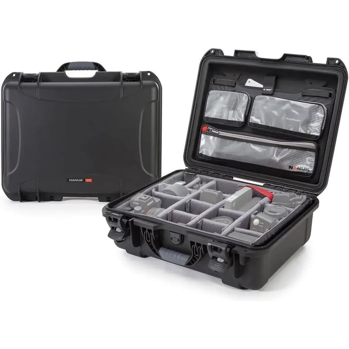 Nanuk 930 Pro Photo Kit case - Black - Waterdichte koffer