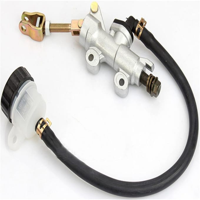 Tige mobile de cylindre de pompe principale de frein arrière pour la Modification de moto ATV white