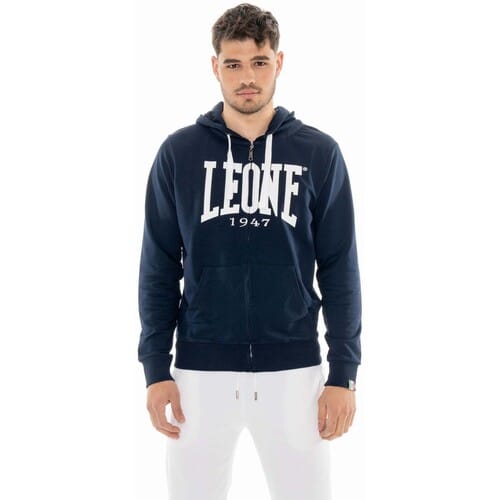 Capuchon sweaters Leone 1947 Man Hoody Full Zip Big Logo