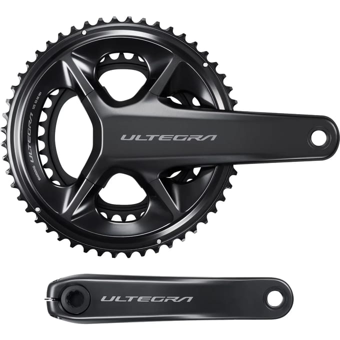 Shimano Ultegra R8100 12s Hollowtech Ii Crankstel Zwart 170 mm / 52/36t