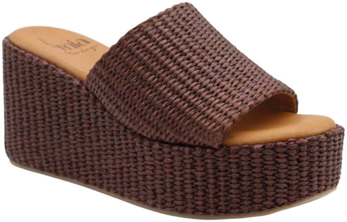 E Mia - Schoenen - Donkerbruin - Vrouwen - Maat 39 -