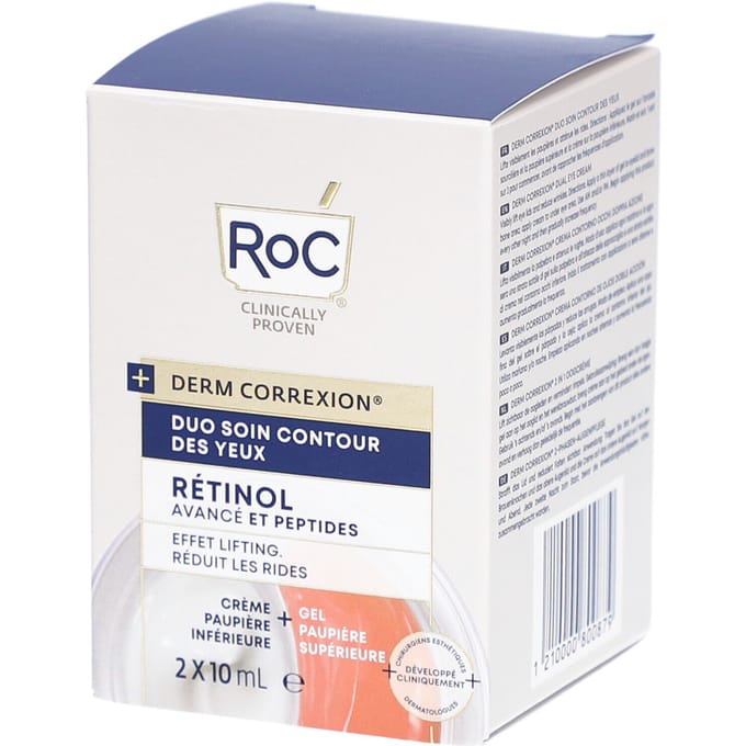ROC Derm Correxion Dual Eye Cream Oogcrème 10 ml