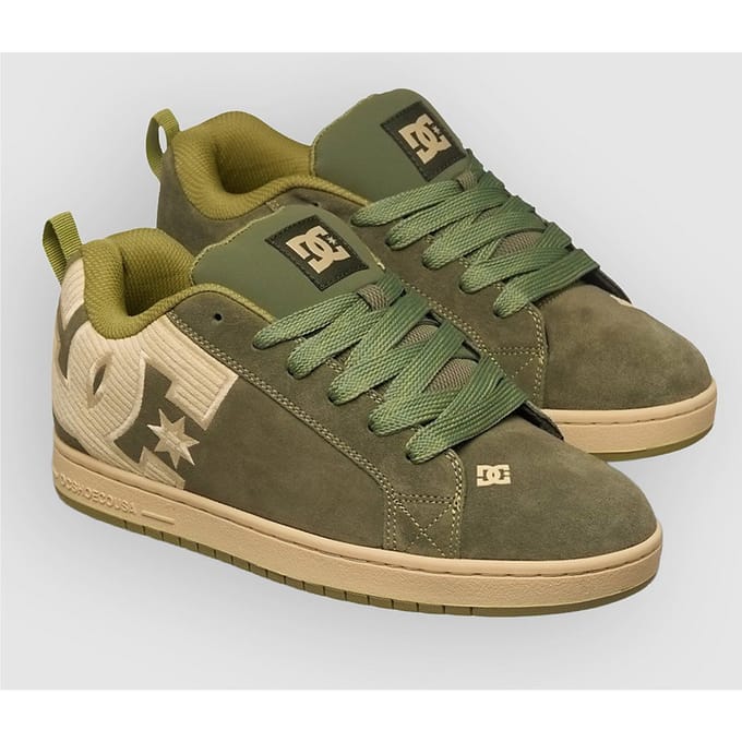 DC Court Graffik Skate Schoenen groen