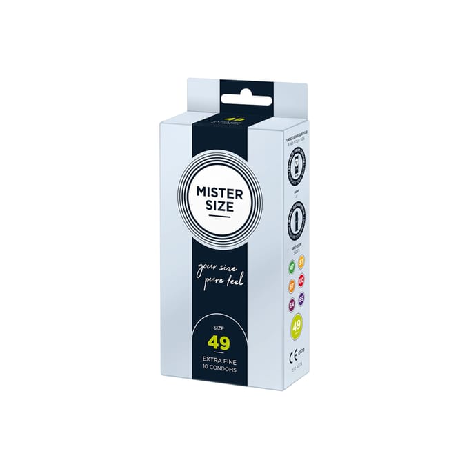 MISTER SIZE 49 Ultra Dunne S condooms (10 pack)