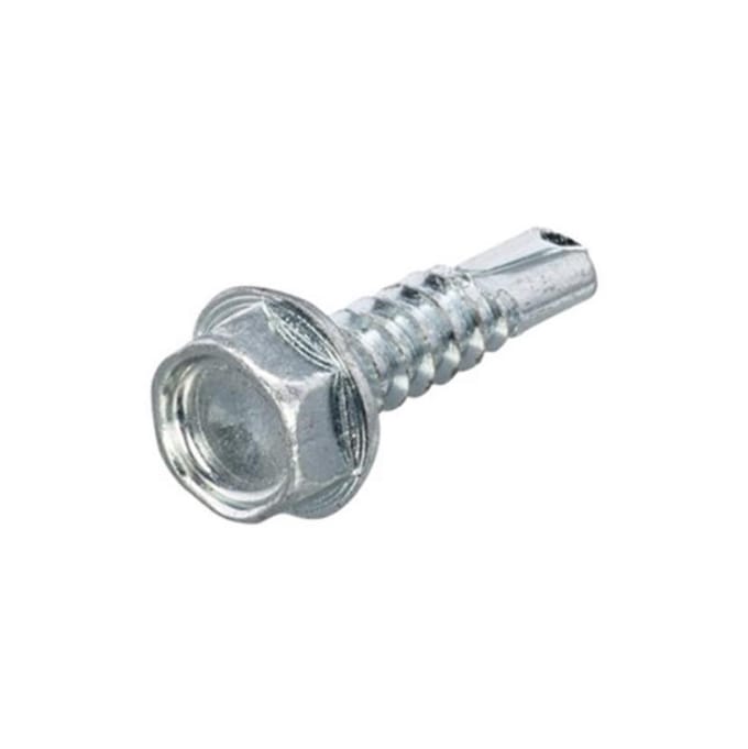plaatschroef zelfborend zeskant 6.3x32mm 10 stuks gegalvaniseerd
