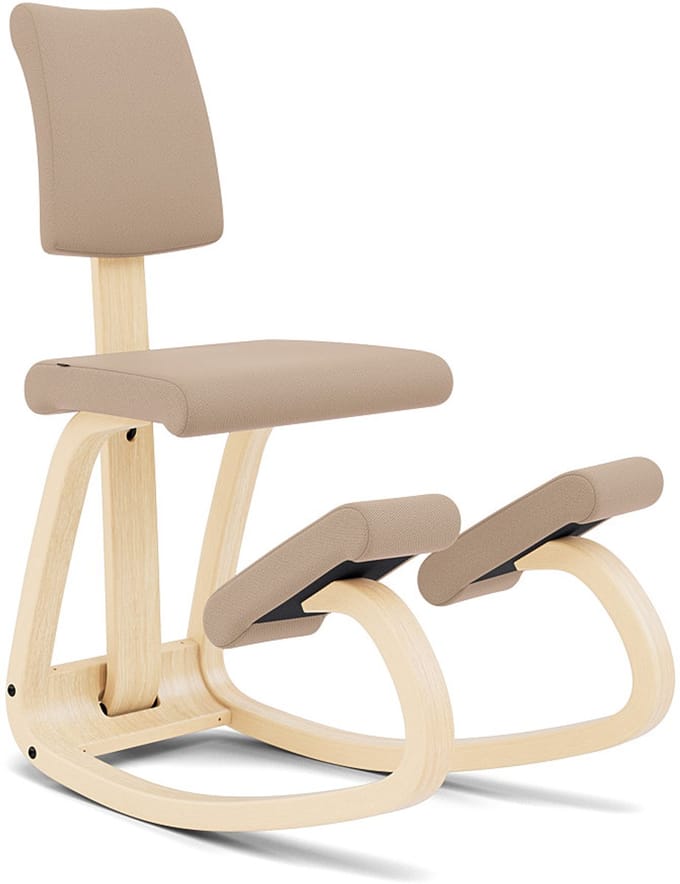 Varier Variable Plus Balansstoel Beige/Naturel Tonal