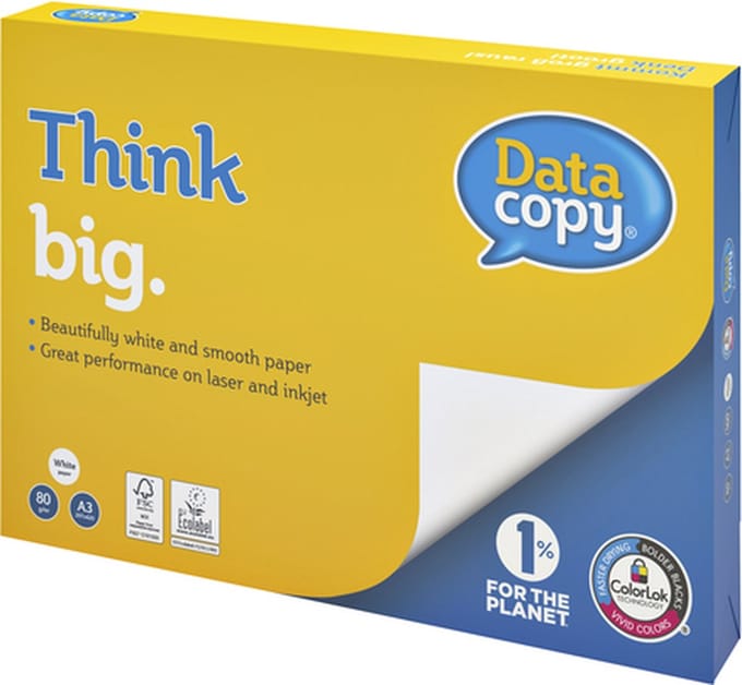 KOPIEERPAPIER DATACOPY A3 80GR WIT 3X500VEL