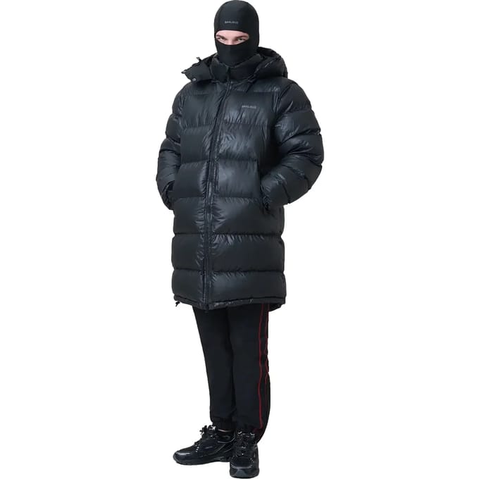 Lang donsjack Banlieue Balaclava Puffer