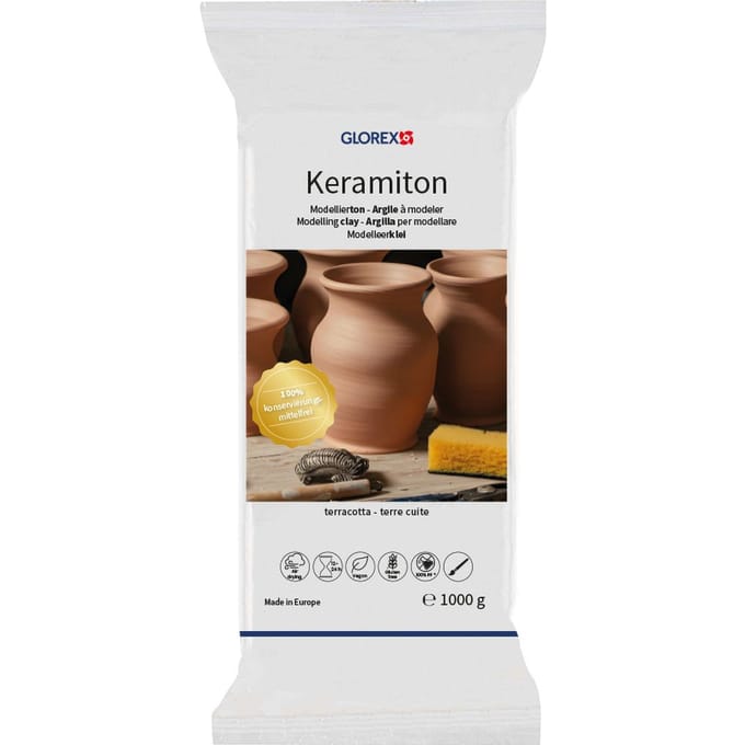 Keramiton, 1000g - Terracotta