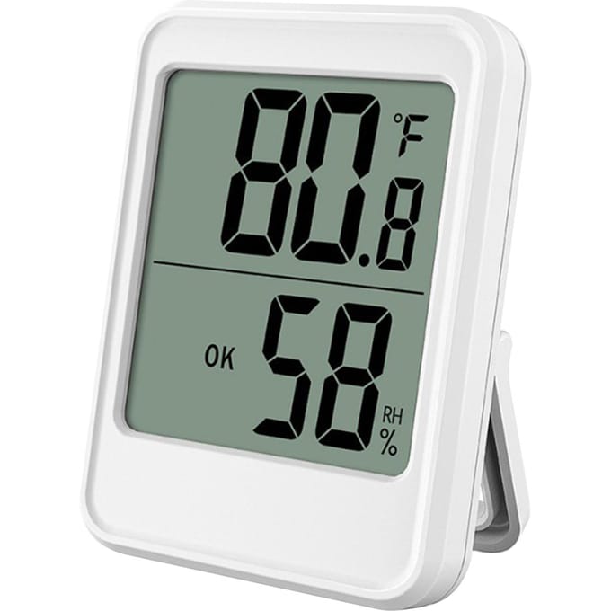 Indoor hygrometer thermometer groot scherm bureau muur magnetische elektronische temperatuur Type 1
