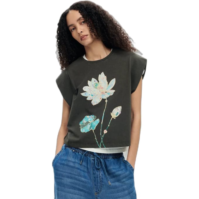 T-shirt dames Desigual Tranquil