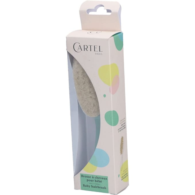 Cartel Baby Haarborstel Groen 1 Borstel
