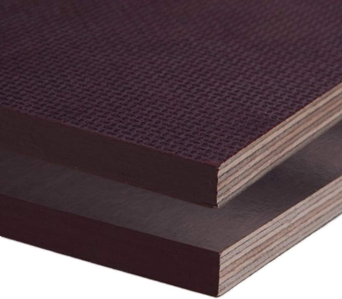 Zeefdruk Plaat - Multiplex Plaat - Doe-het-zelf - Weerbestendig BFU 100 - 60x30 cm - Bruin