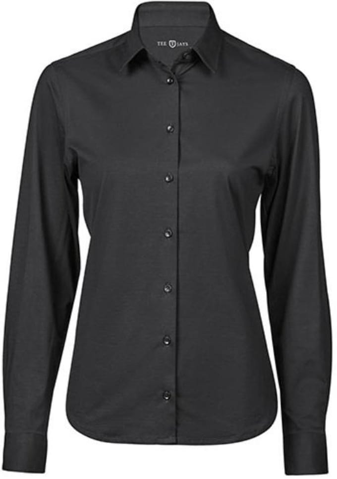 Tee Jays - WomenÂ´s Active Stretch Shirt - Black maat L