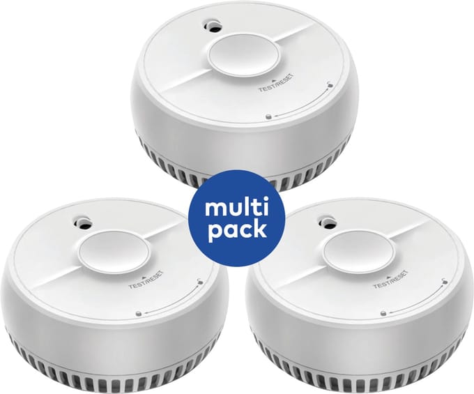 FireAngel Optische rookmelder SB5-INT set 3 Stuks