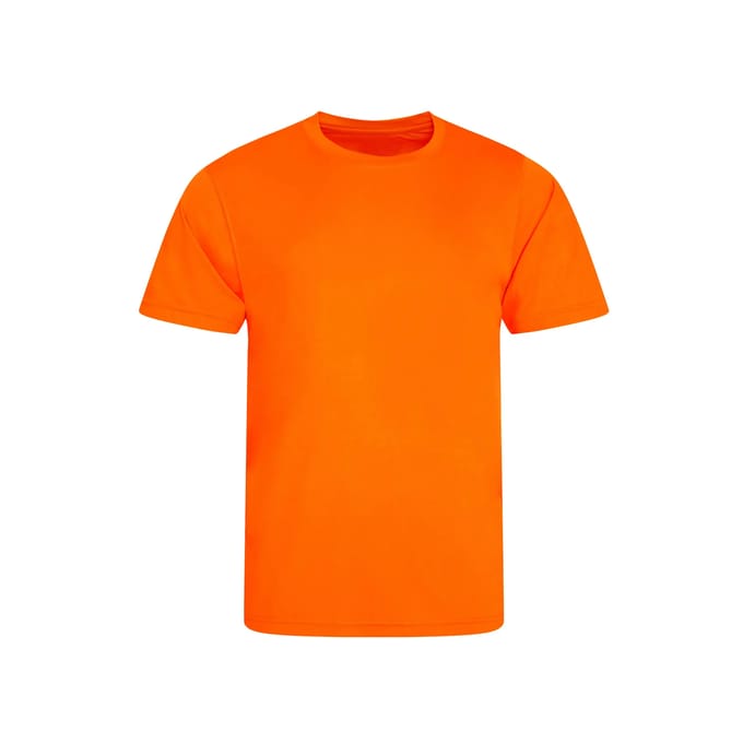 Herensportshirt 'Cool Smooth' Electric Orange - L