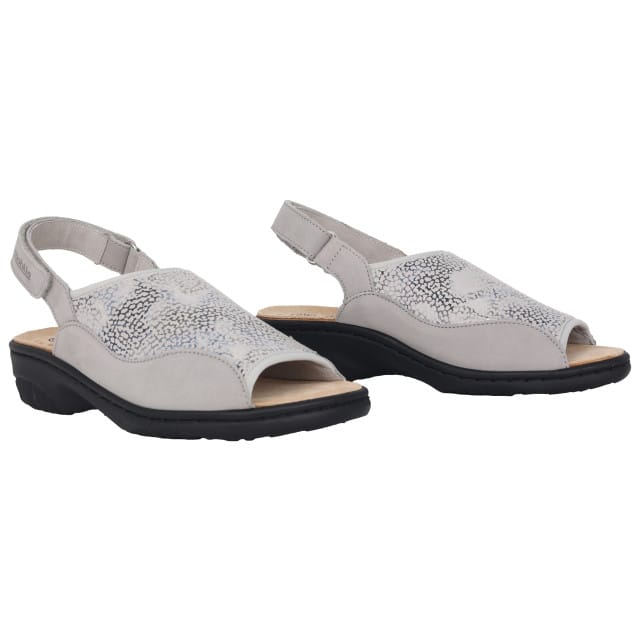 Mephisto Mobils Gisella - dames sandaal - Grijs - maat 41 (EU) 7.5 (UK)