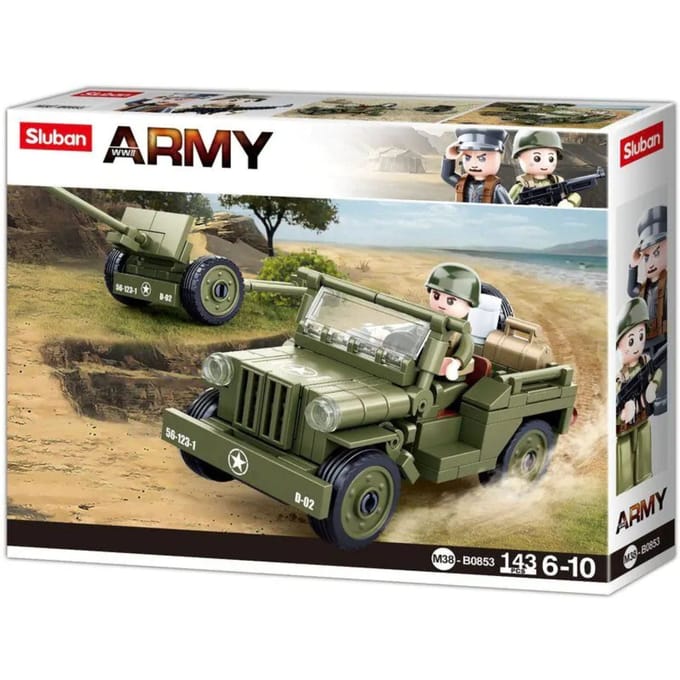 Sluban Iconische geallieerde jeep