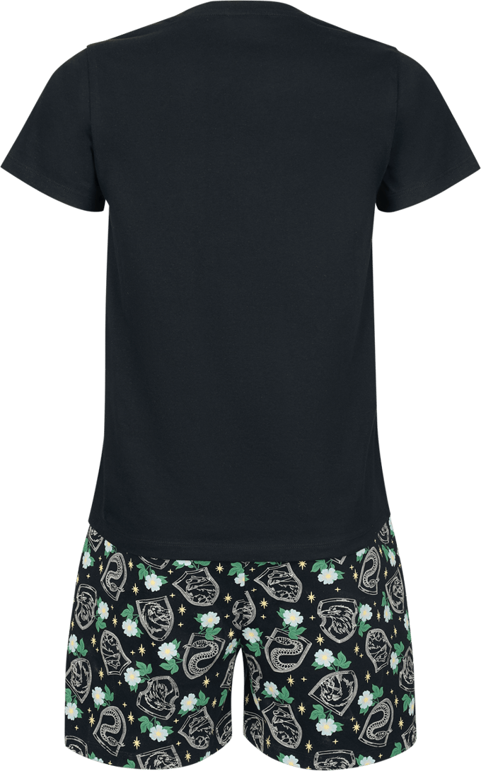 Harry Potter Pyjama - Hogwarts - S tot XXL - voor Vrouwen - zwart