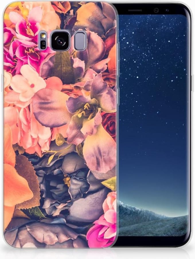 Samsung Galaxy S8 Plus TPU Case Bosje Bloemen
