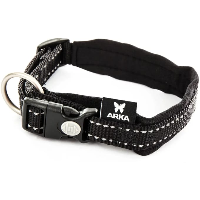 Verstelbare nylon hondhalsband Arka Haok S