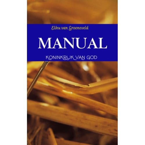 Manual - Elihu van Groeneveld