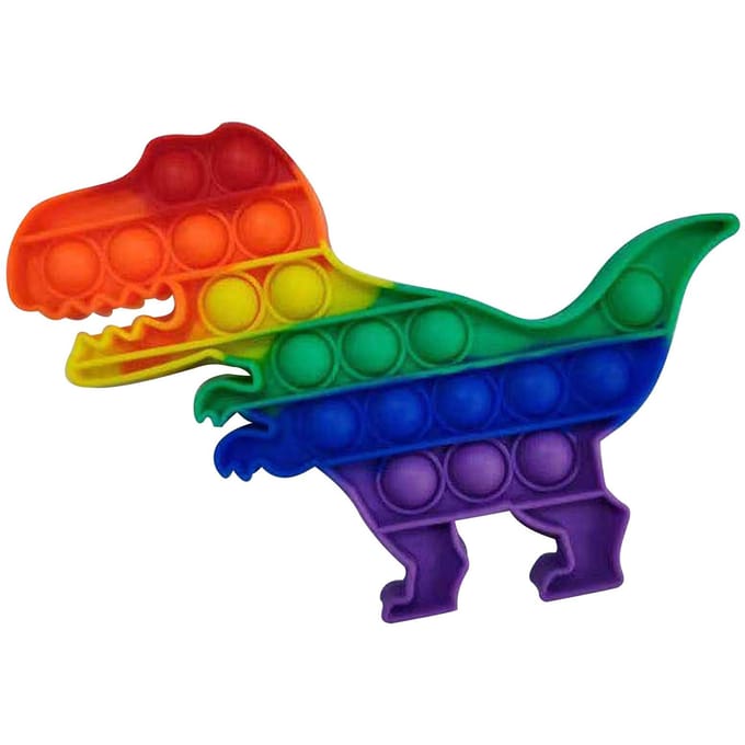 Fidget Speelgoed Regenboog Vlinder Push Bubble Fidget Sensorisch Speelgoed Voor Ouder-Kind Tijd Interactief Spel Speelgoed
