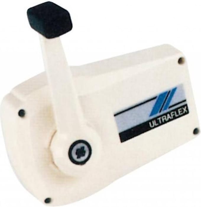 Ultraflex B89 Gashendel voor boot - zeimontage wit