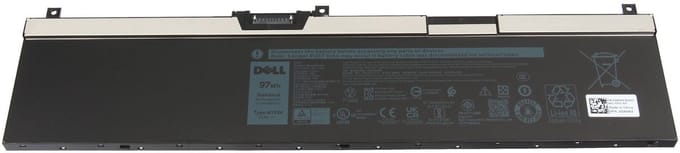 Dell FY2VW Batterij - 97Wh - (11.4V)