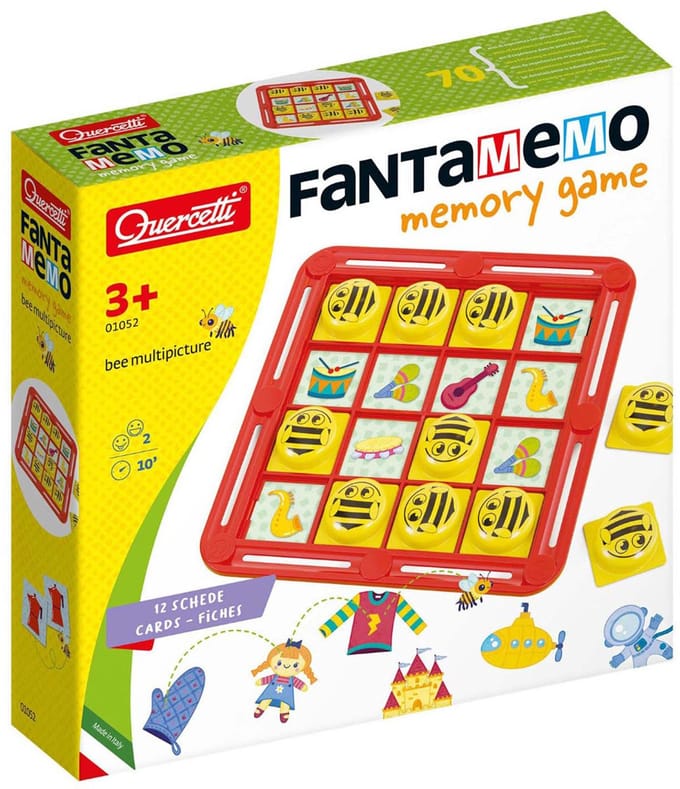 Quercetti Fantamemo Spel Bij