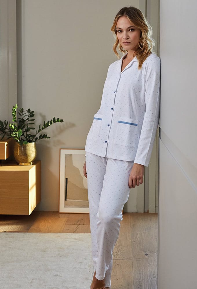 Barandi Charlotte Pyjama Charl-13 Beige - maat L