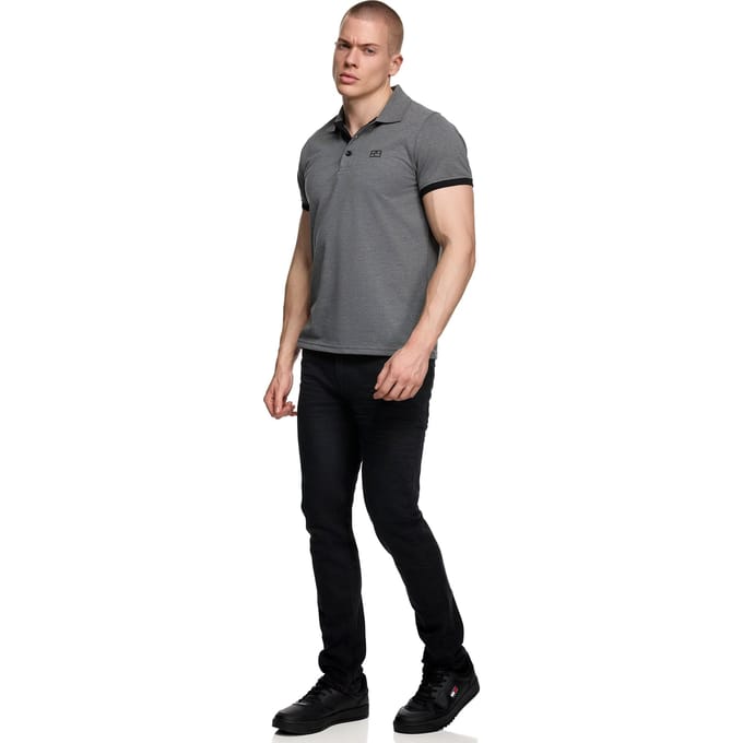 Contrast Polo Piqué Shirt Normale Pasvorm