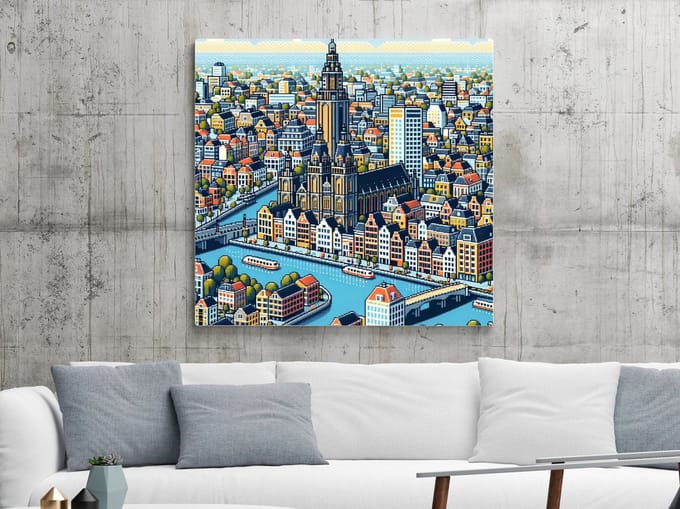 Kunstprint | Wanddecoratie | Dibond | 50 × 50 cm