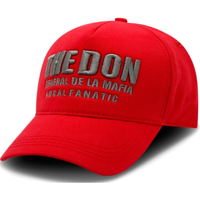 Baseball Cap Heren - The Don - Rood