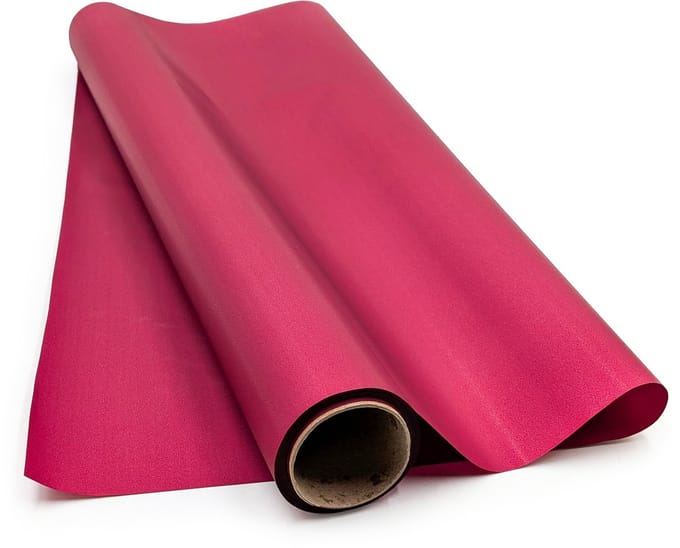 Enchanted Satin Aroma - Florale Geurfolie - 50cm x 9m - Bordo