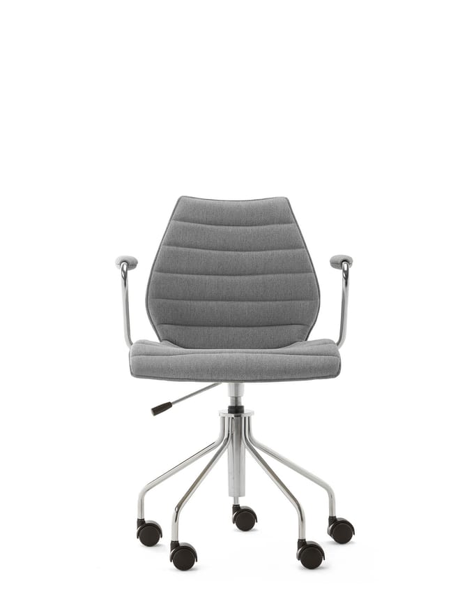 Kartell Maui Soft draaistoel - grijs
