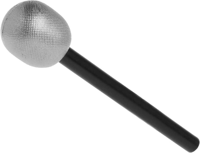 Zilveren Microfoon voor Kinderen en Feestjes - Speelgoed Microfoon