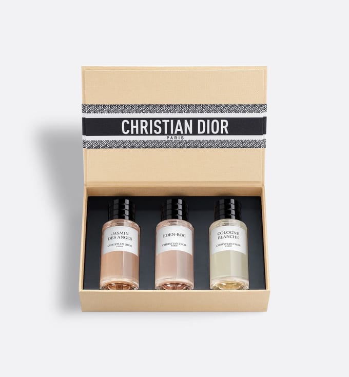 Christian Dior 3 x 40 ml Set Eden-Roc + Cologne Blanche + Jasmin Des Anges Eau De Parfum - Maison Christian Dior