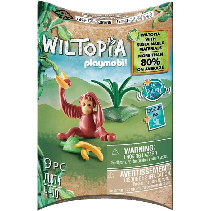 PLAYMOBIL Wiltopia Baby orang-oetan - 71074