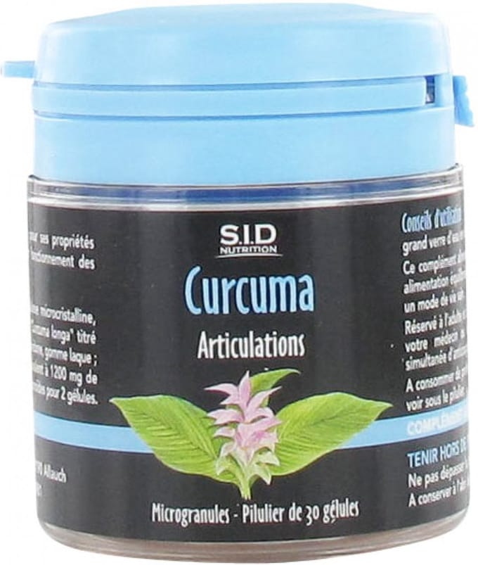 S.I.D Nutrition Articulations Kurkuma 30 Capsules