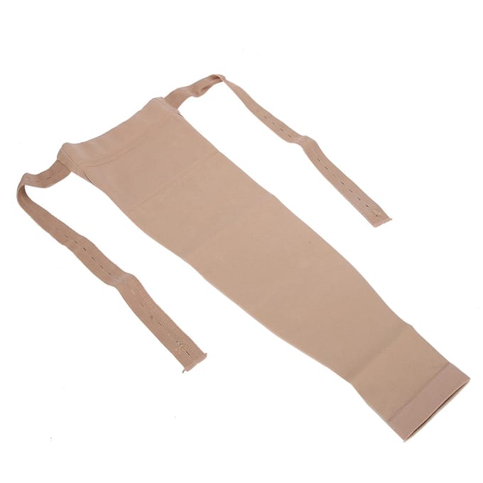 Compressiemouw na borstamputatie Elastische armzwelling Lymfoedeem VerlichtingsmouwS S beige
