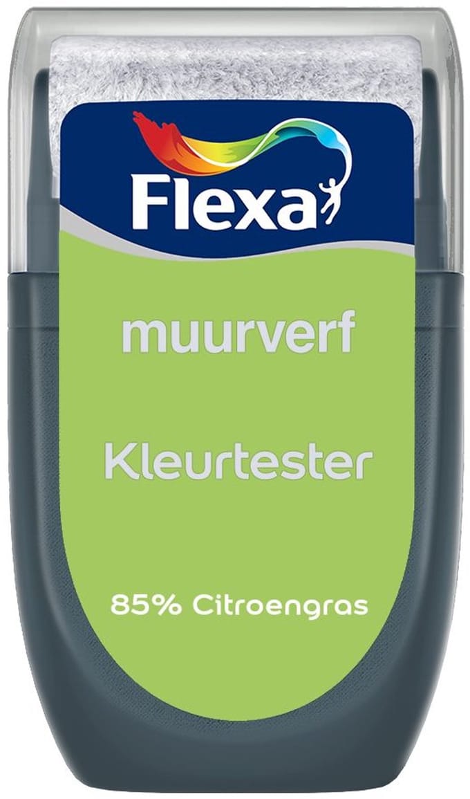 Flexa - Kleurtester Muurverf - 85% Citroengras - Mengverf - 30 Ml