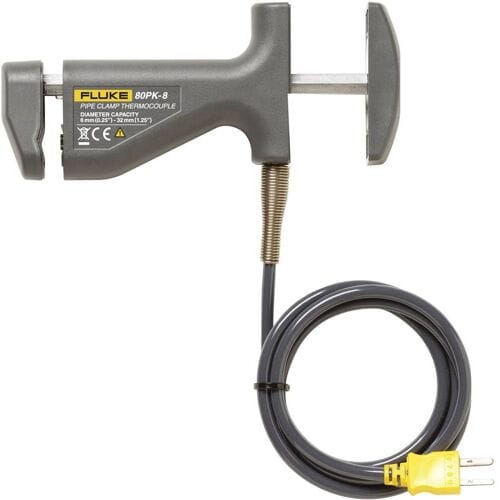 Fluke 80PK-8 Surface Measuring Sensor For Tubes, Type K