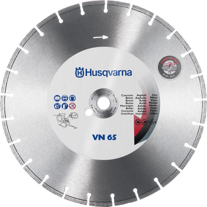 Diamant zaagblad vn 65 400 m/m