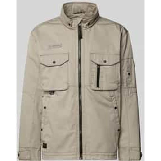 camel active Blouson met opstaande kraag - Maat menswear-48 - Beige