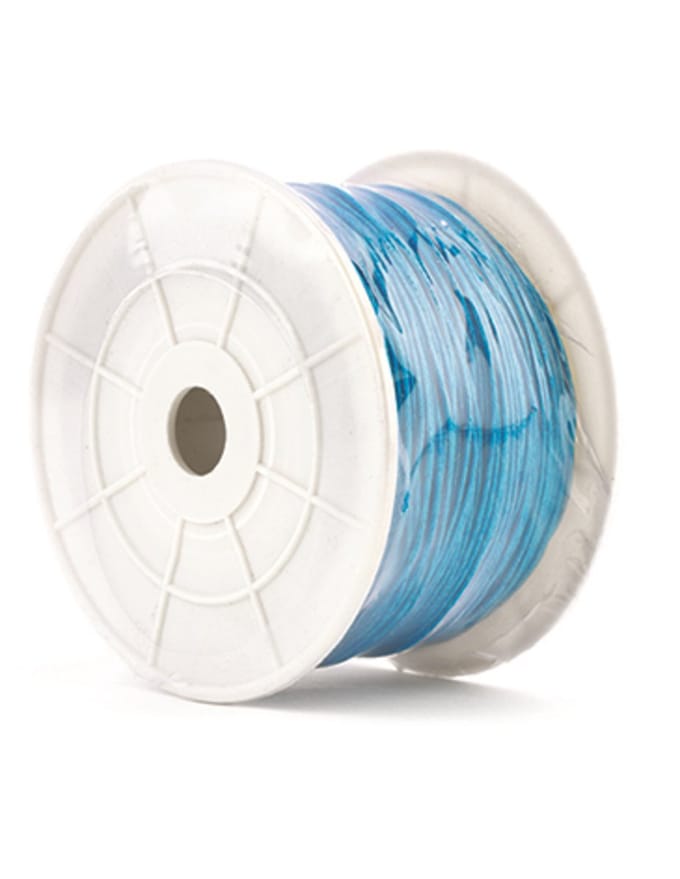 Waskoord rol 1 mm blauw